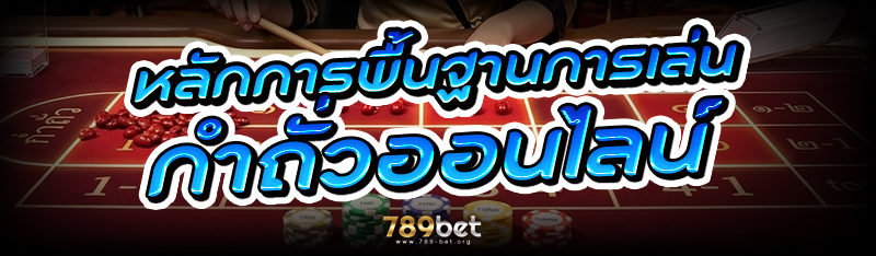 หลักการพื้นฐานการเล่น กำถั่วออนไลน์