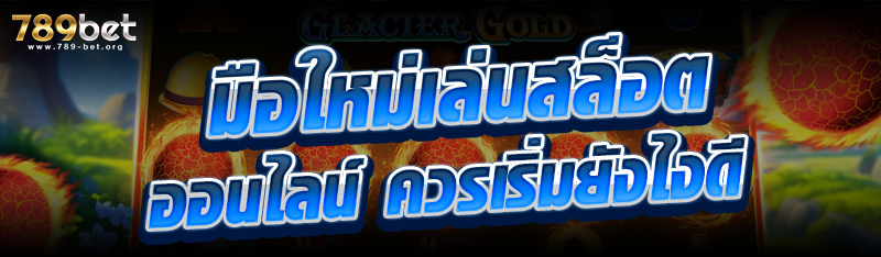 มือใหม่เล่นสล็อตออนไลน์ ควรเริ่มยังไงดี